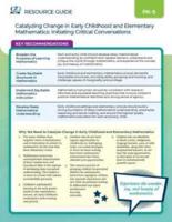 Catalyzing Change in Early Childhood and Elementary Mathematics Resource Guide