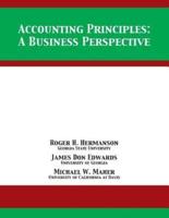Accounting Principles: A Business Perspective