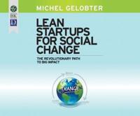 Lean Startups for Social Change