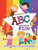 ABC Coloring Fun (with Connect the Dot Exercises)