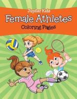 Female Athletes (Coloring Pages)