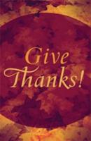 Give Thanks! (Pack of 25)