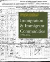 Immigration & Immigrant Communities (1650-2016)