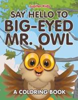 Say Hello to Big-Eyed Mr. Owl (A Coloring Book)