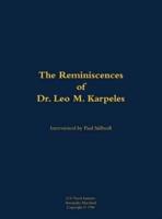Reminiscences of Dr. Leo M. Karpeles, Navy Civilian Physicist