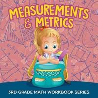 Measurements & Metrics : 3rd Grade Math Workbook Series