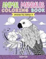 Animal Mandalas Coloring Book Children Fun Edition 9