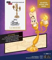 IncrediBuilds: Disney's Beauty and the Beast: Lumiere 3D Wood Model and Book