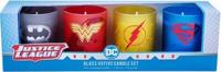 DC Comics: Justice League Glass Votive Candle Set (Set of 4)