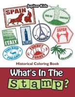 What's In The Stamp?: Historical Coloring Book