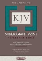 KJV Super Giant Print Reference Bible, Flexisoft (Red Letter, Imitation Leather, Teal, Indexed)