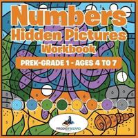 Numbers Hidden Pictures Workbook   PreK-Grade 1 - Ages 4 to 7