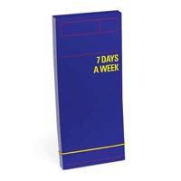 Knock Knock 7 Days a Week Planner (Purple)