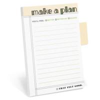 Knock Knock Make A Plan Sticky Note With Tabs Pad