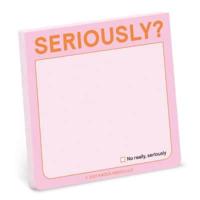 Knock Knock Seriously?! Sticky Note (Pastel Version)