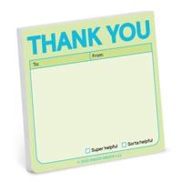 Knock Knock Thank You Sticky Note (Pastel Version)