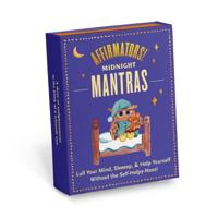 Knock Knock Affirmators!® Mantras Midnight Affirmation Cards Deck