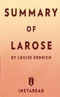 Summary of LaRose by Louise Erdrich   Includes Analysis