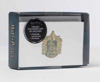Harry Potter: Slytherin Crest Foil Gift Enclosure Cards. Set of 10