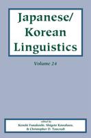 Japanese/Korean Linguistics. Volume 24