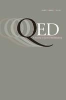 QED: A Journal in GLBTQ Worldmaking 2, No. 3