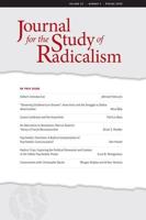 Journal for the Study of Radicalism 13, No. 1