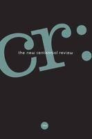 CR: The New Centennial Review 19, No. 2
