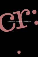 CR: The New Centennial Review 22, No. 3