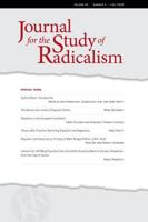 Journal for the Study of Radicalism 16, No. 2