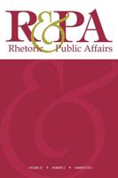 Rhetoric & Public Affairs 25, No. 2