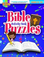 Bible Puzzles Activity Book - Coloring/Activity Book (Ages 8-10)