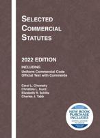 Selected Commercial Statutes