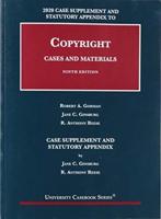 Copyright 2020 Case Supplement and Statutory Appendix