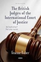 The British Judges of the International Court of Justice
