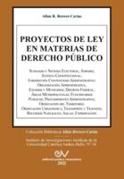 PROYECTOS DE LEY EN MATERIAS DE DERECHO PÚBLICO (1965-2011).