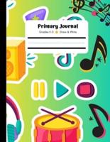 Primary Journal, Grades K-3, Draw and Write