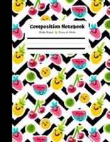 Composition Notebook, Wide Ruled, Draw and Write