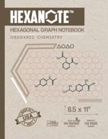 HEXANOTE Hexagonal Grap Notebook Oraganic Chemistry