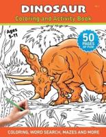 Dinosaur - Coloring and Activity Book - Volume 3