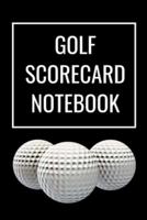 Golf Scorecard Notebook