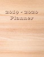 2019 - 2020 Planner