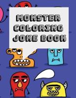 Monster Coloring and Joke Book