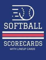 Softball Scorecards With Lineup Cards