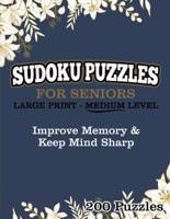 Sudoku Puzzles For Seniors Large Print Medium Level