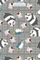 Academic Planner 2019-2020 - Cute Kawaii Pug Dog Penguin Panda