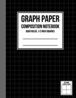 Graph Paper Notebook 1/2 Inch Squares