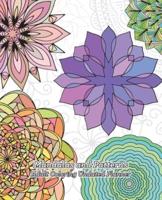 Mandalas and Patterns Adult Coloring Undated Planner