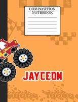 Compostion Notebook Jayceon