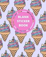 Blank Sticker Book