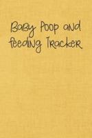 Baby Poop and Feeding Tracker